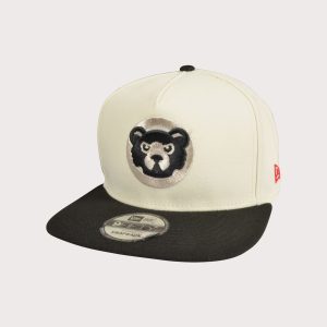 New Era MLB Chicago Cubs 9FIFTY A-Frame Chrome Logo Snapback Hat
