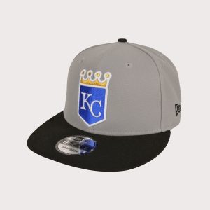 New Era MLB Kansas City Royals 9FIFTY Grey Everyday Snapback Hat