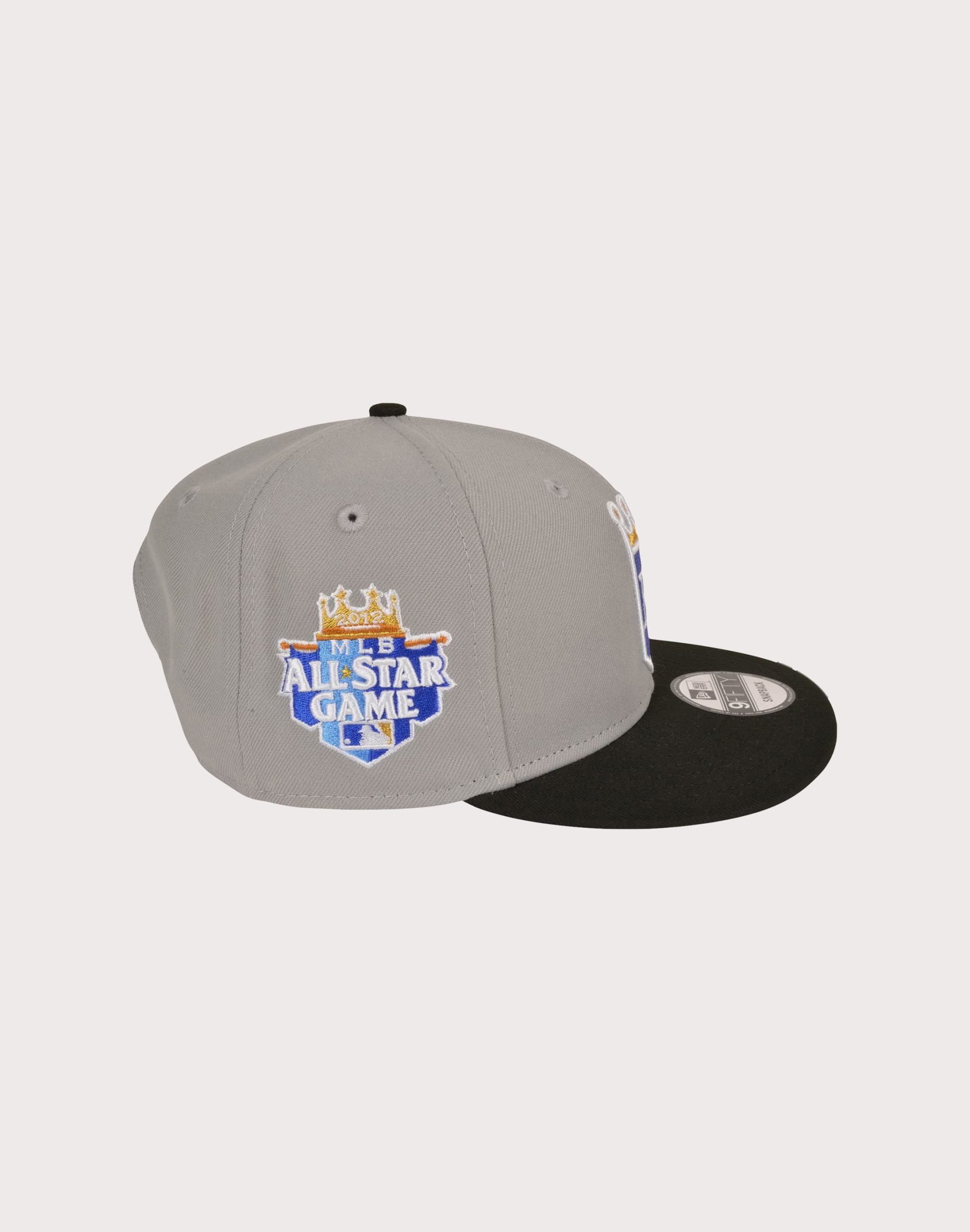 New Era MLB Kansas City Royals 9FIFTY Grey Everyday Snapback Hat - Image 3