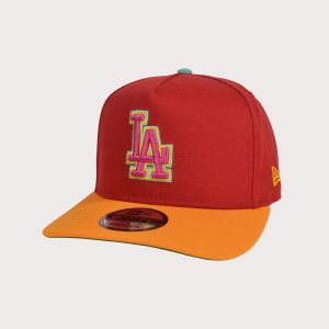 New Era MLB Los Angeles Dodgers 9FIFTY A-Frame Spring Snapback Hat