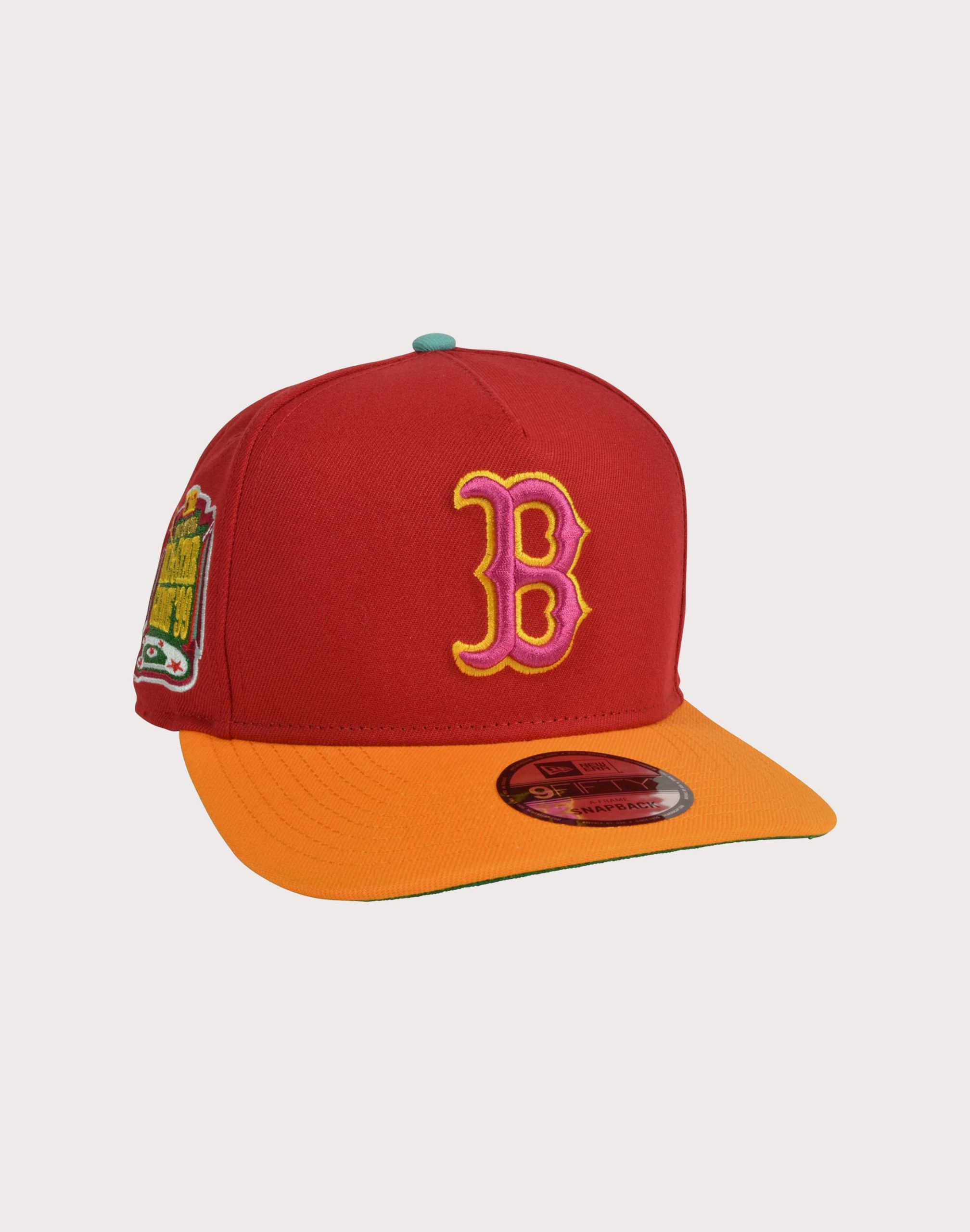 New Era MLB Boston Red Sox 9FIFTY A-Frame Spring Snapback Hat - Image 2