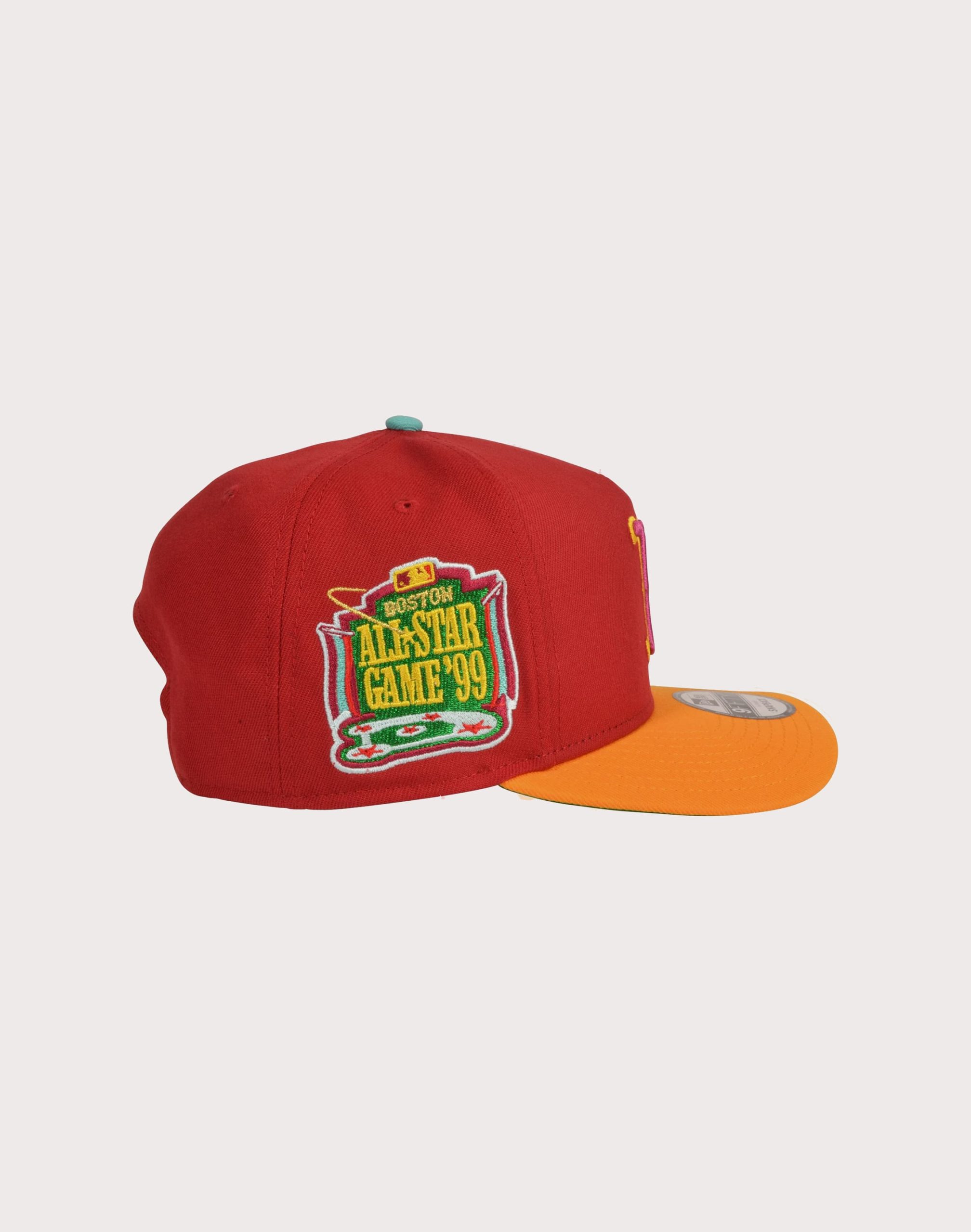 New Era MLB Boston Red Sox 9FIFTY A-Frame Spring Snapback Hat - Image 3