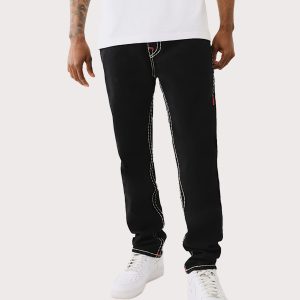 True Religion Rocco Super T Flap Skinny Denim Jeans