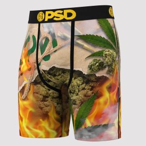 Psd Underwear Burn 'Em Up Boxer Briefs