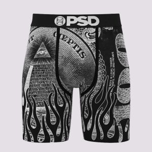 Psd Underwear Silver Band Boxer Briefs