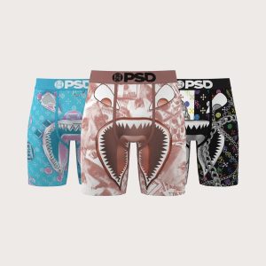 Psd Underwear Warface Chrome Boxer Briefs 3-Pack