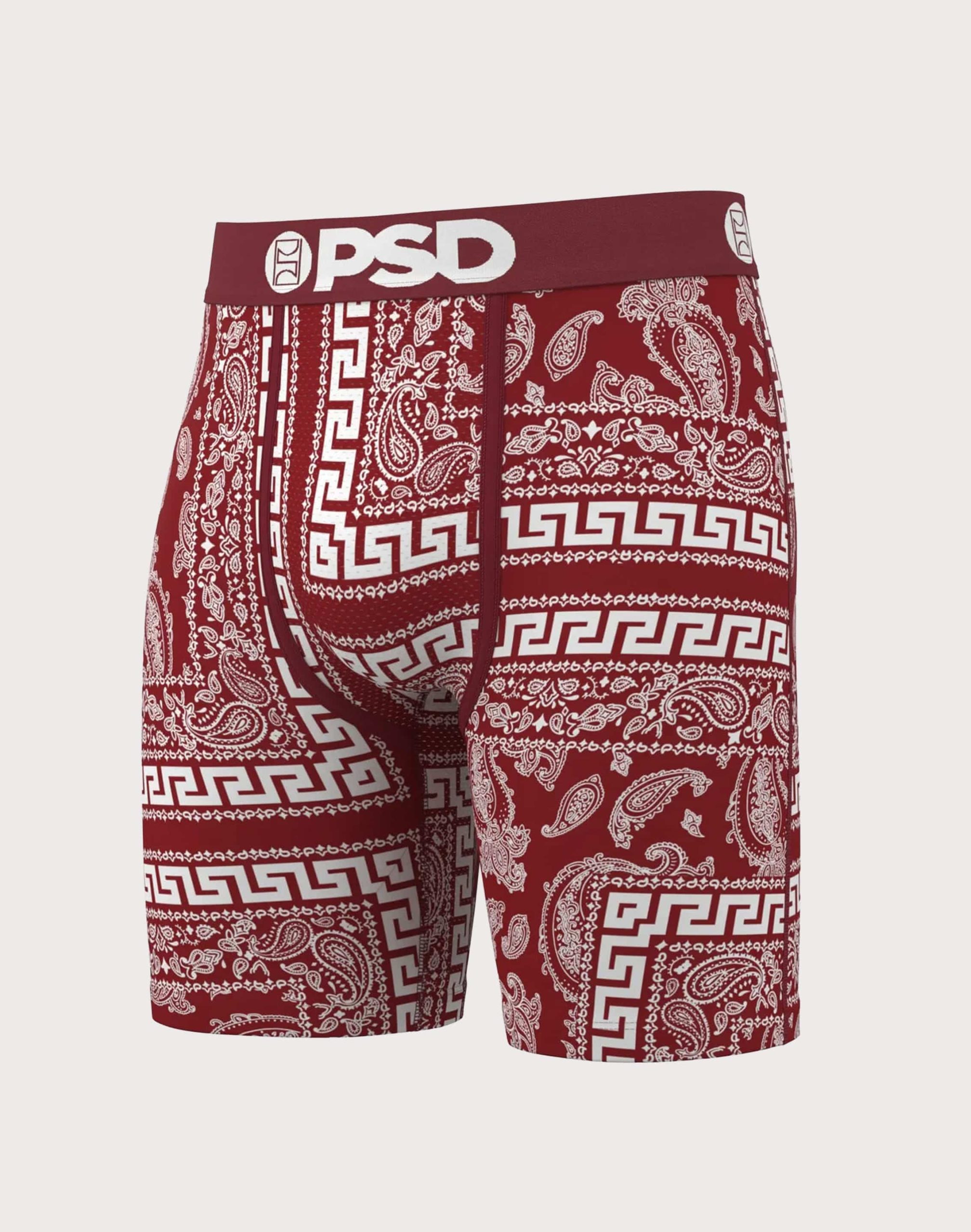 Psd Underwear Dark Bandana Boxer Briefs 3-Pack - Image 2