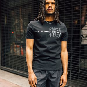 Armani Exchange Repeat Graphic Tee