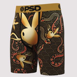 Psd Underwear Playboy Snake Boxer Briefs