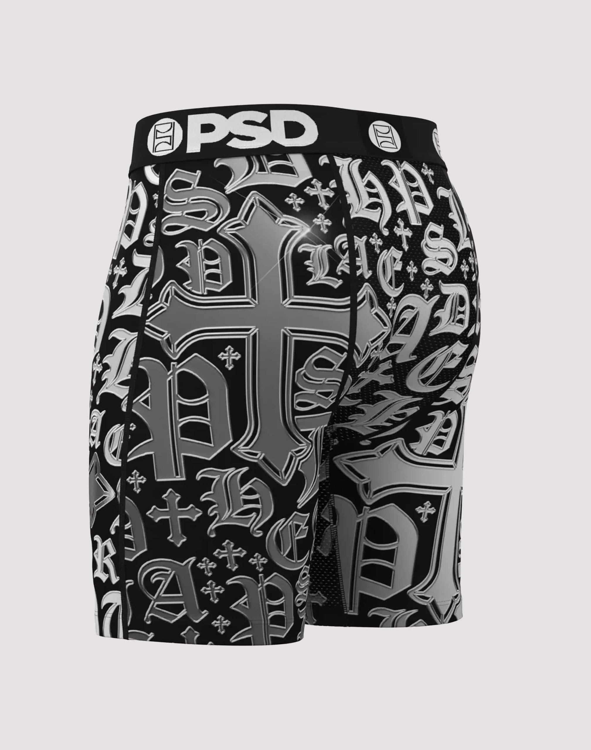 Psd Underwear Chrome Letters Boxer Briefs - Image 4