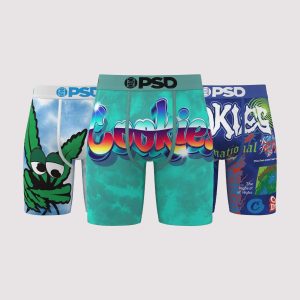 Psd Underwear Cookies High Boxer Briefs 3-Pack