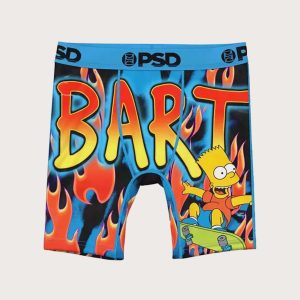 Psd Underwear El Barto Heat Boxer Briefs Grade-School