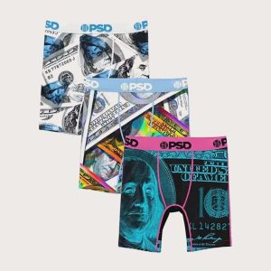 Psd Underwear Cash Flow Boxer Briefs 3-Pack Grade-School