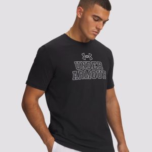 Under Armour Mesh Wordmark Tee