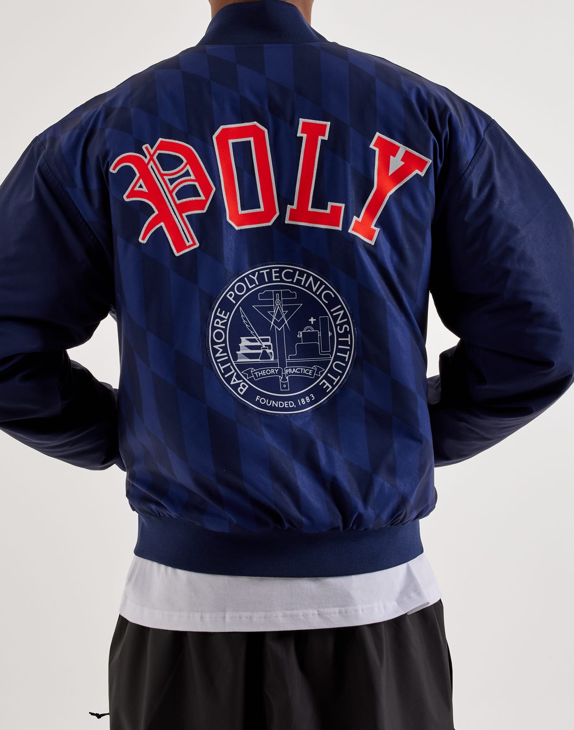 Under Armour Rivalry Pack Baltimore Polytechnic Institute Varsity Jacket - Image 4