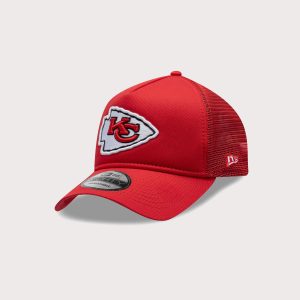 New Era NFL Kansas City Chiefs 9FORTY A-Frame Trucker Hat