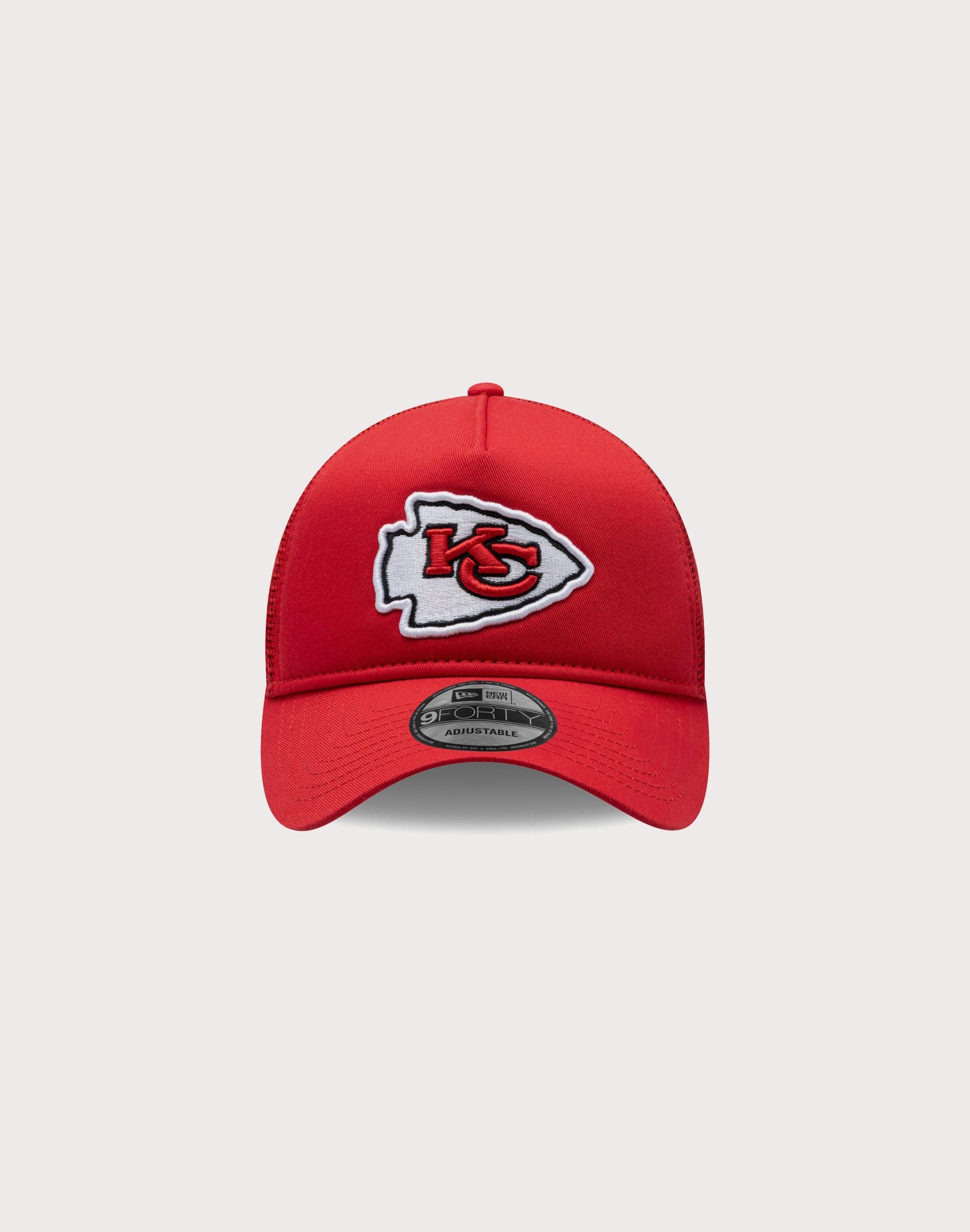 New Era NFL Kansas City Chiefs 9FORTY A-Frame Trucker Hat - Image 2