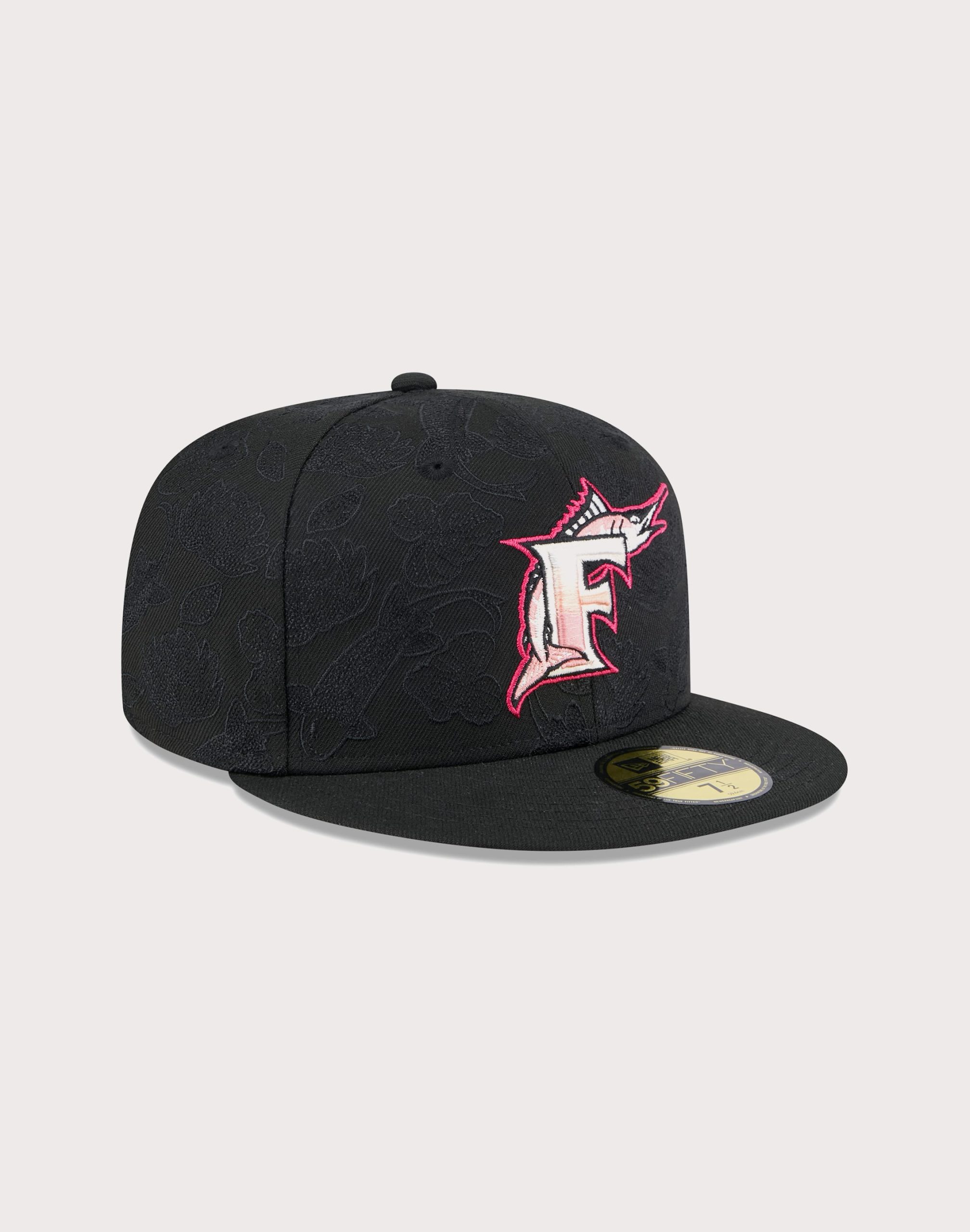 New Era MLB Florida Marlins Koi 59Fifty Fitted Hat - Image 3
