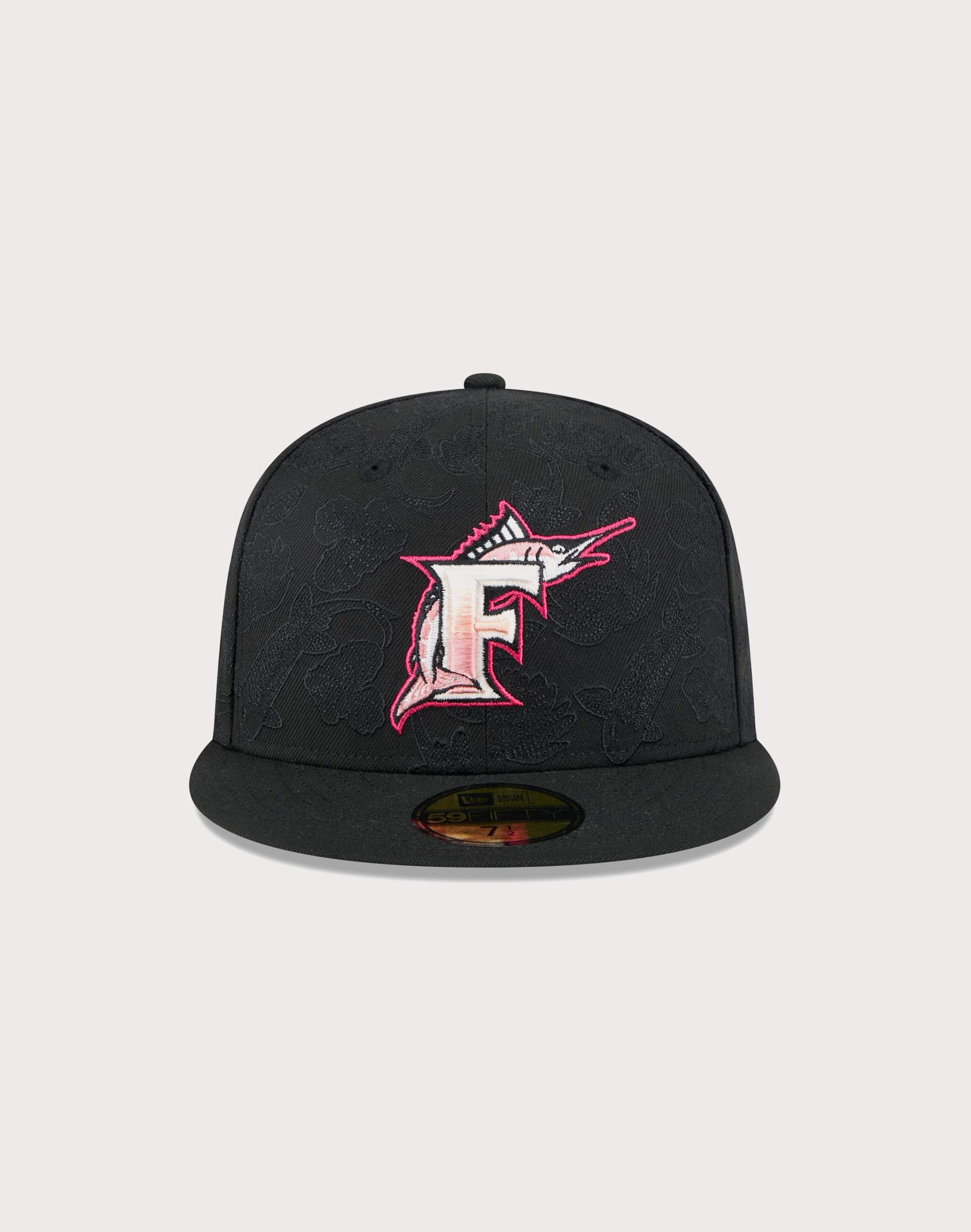 New Era MLB Florida Marlins Koi 59Fifty Fitted Hat - Image 2