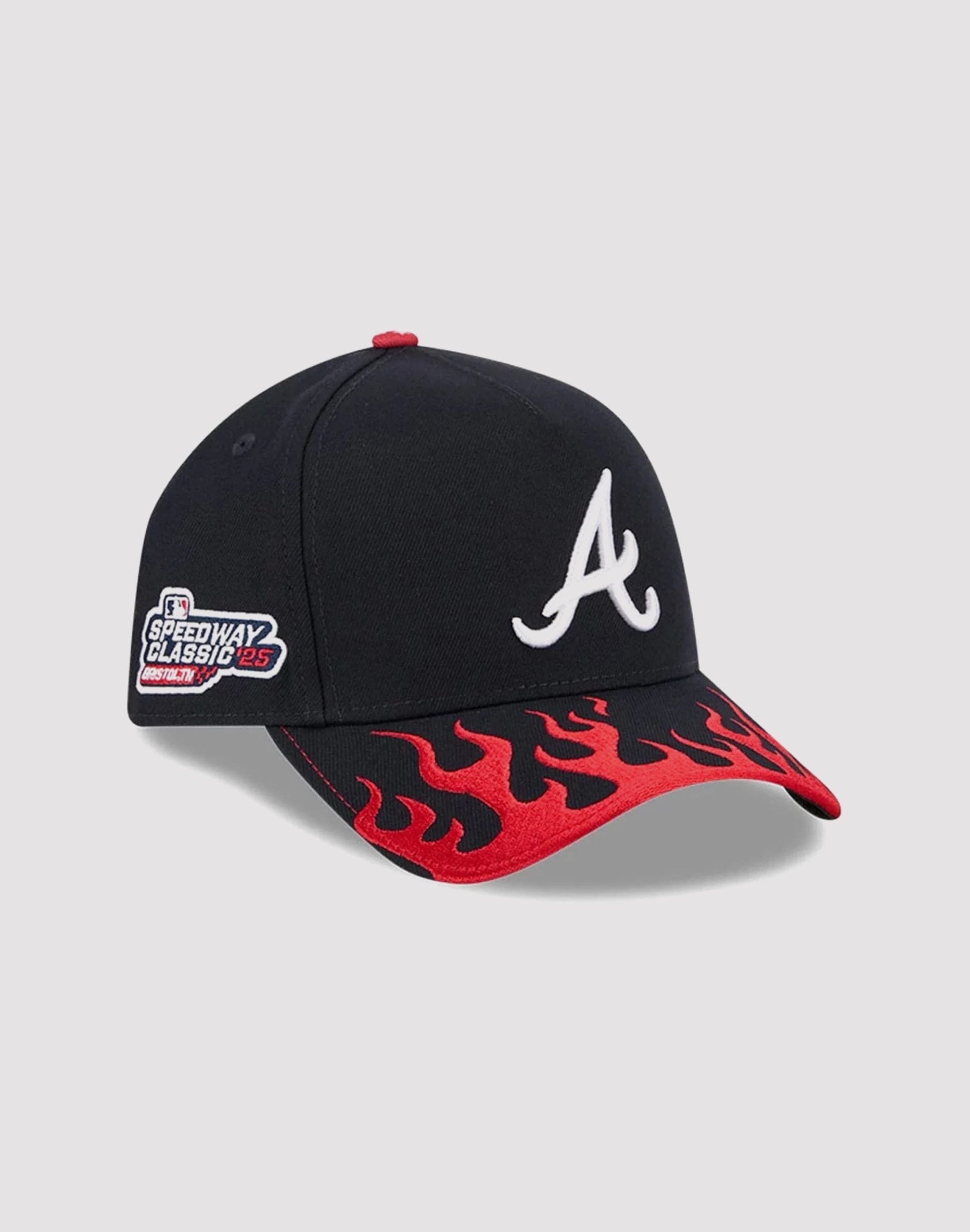 New Era MLB Atlanta Braves Speedway 9FORTY A-Frame Hat - Image 3