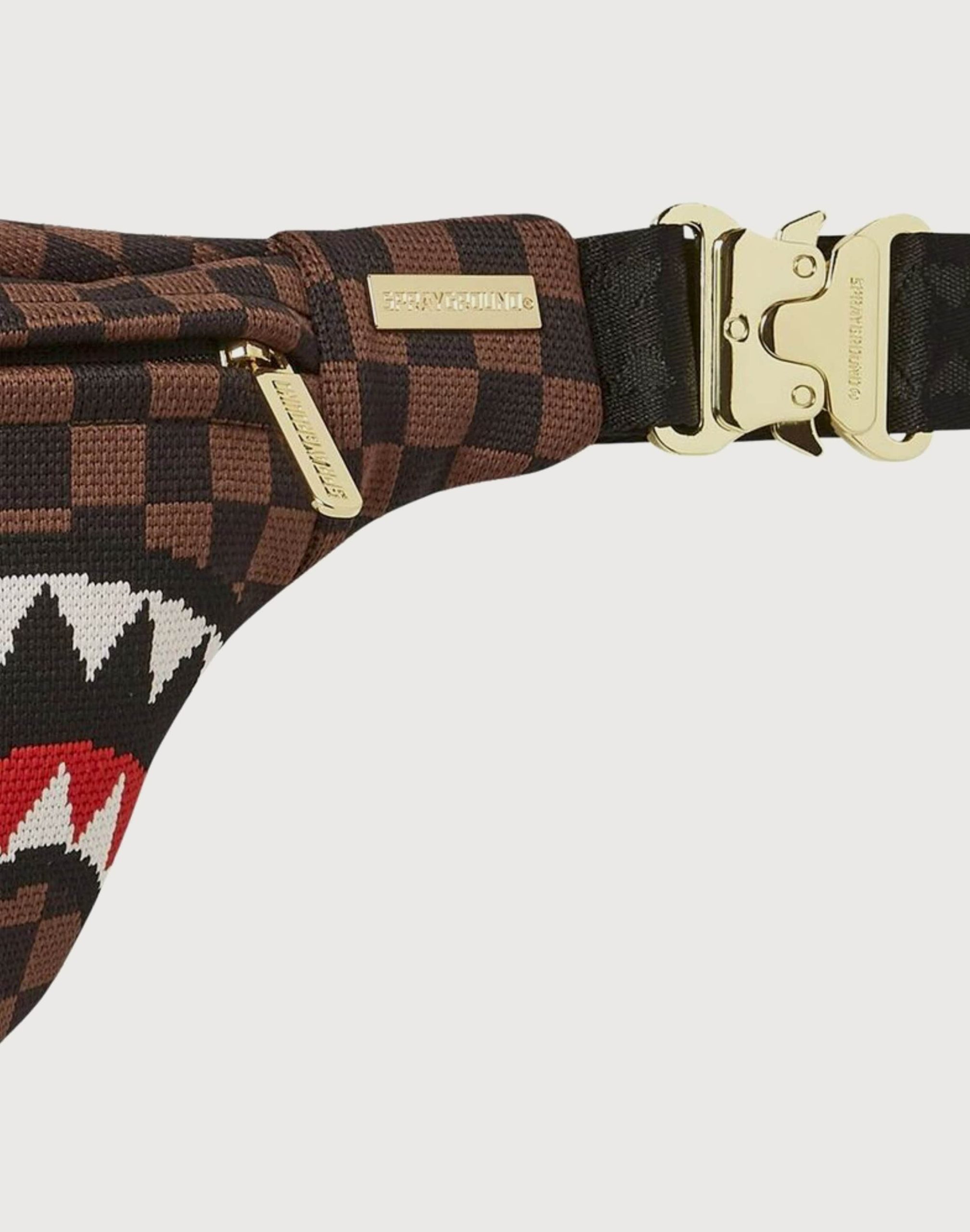 Sprayground Knit Sharks In Paris Crossbody Bag - Image 3