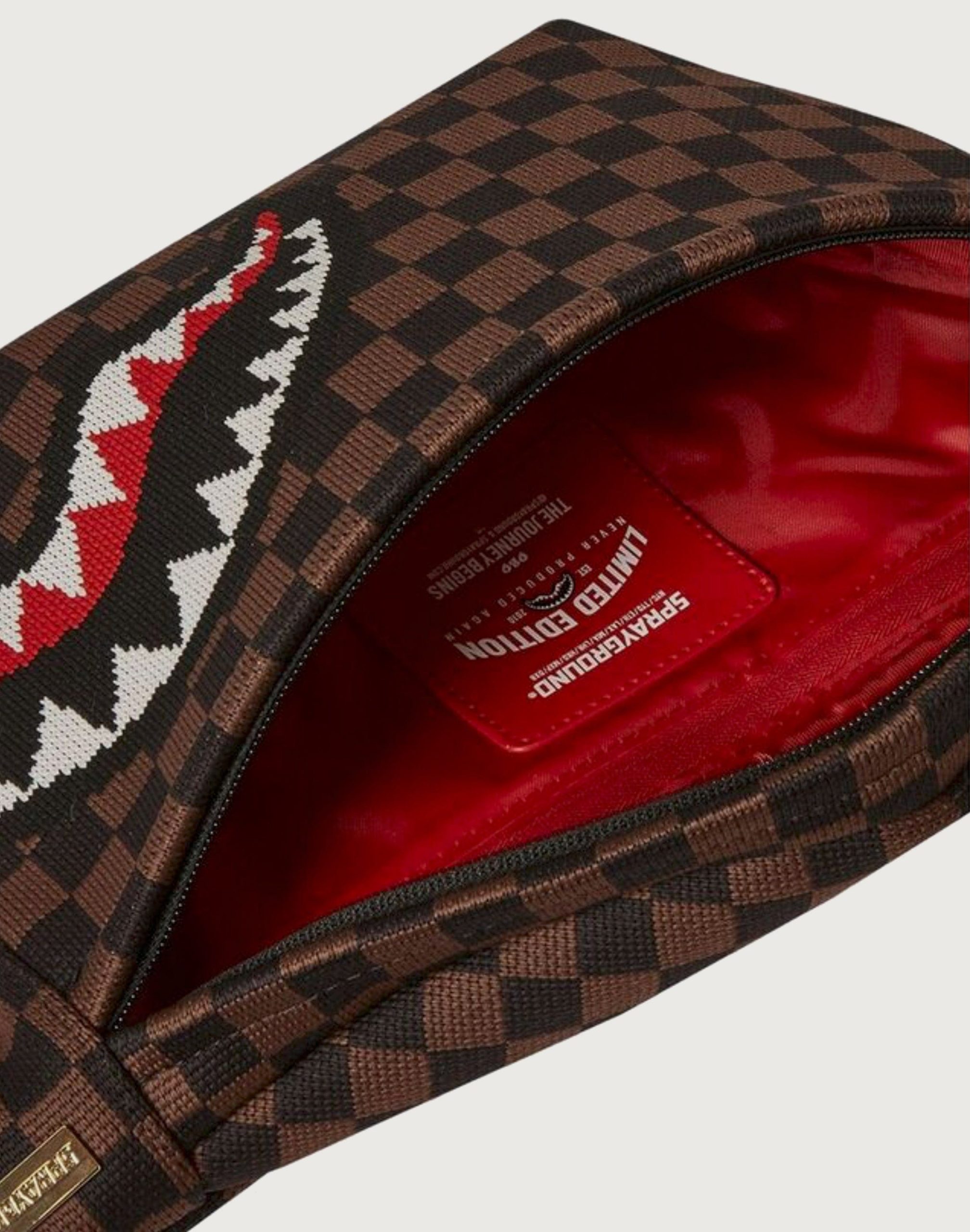 Sprayground Knit Sharks In Paris Crossbody Bag - Image 4