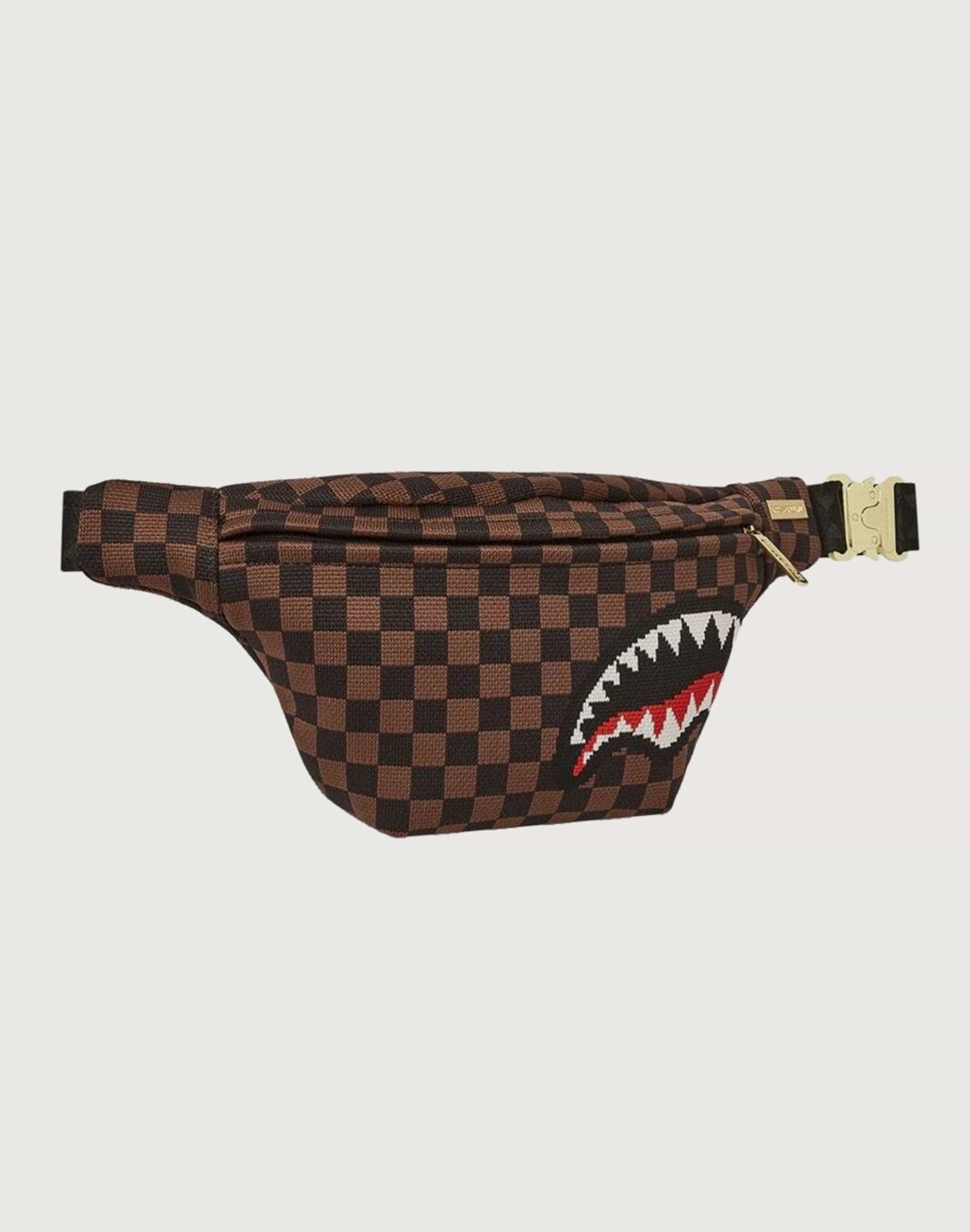 Sprayground Knit Sharks In Paris Crossbody Bag - Image 2