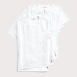 Polo Ralph Lauren Cotton Crewneck Tees 3-Pack Grade-School