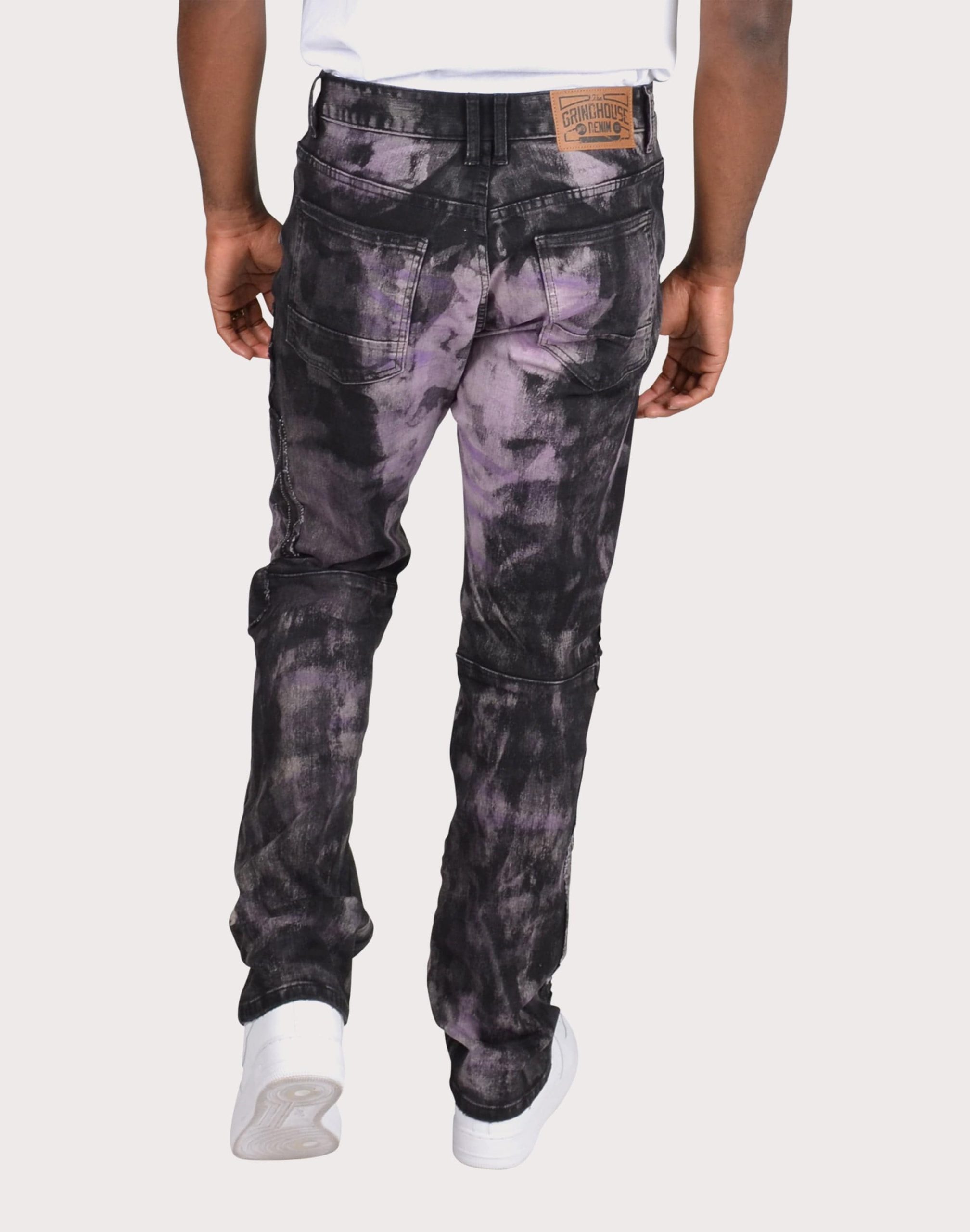 Grindhouse Flared Overdye Denim Jeans - Image 3
