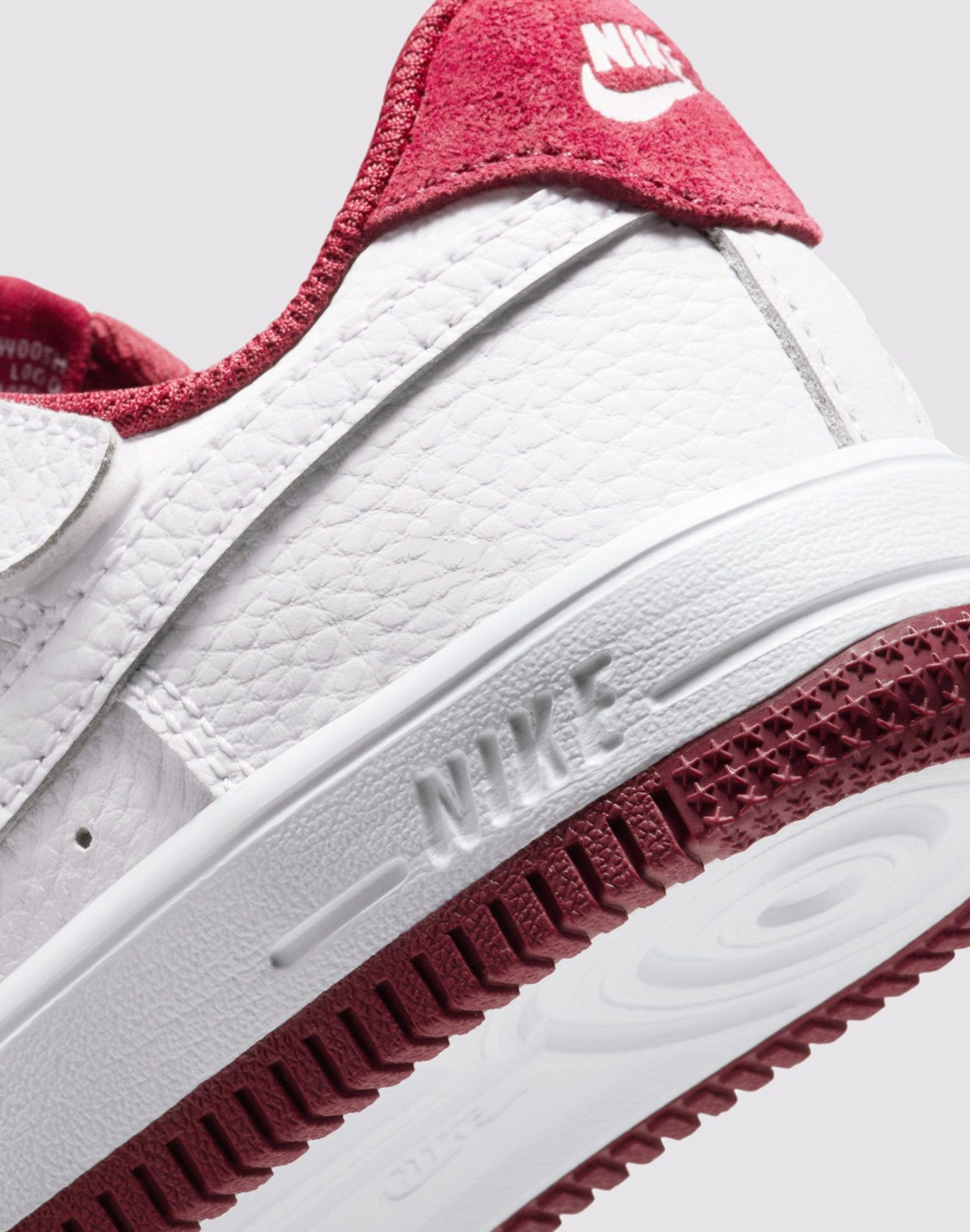 Nike Air Force 1 Low EasyOn LV8 3 Preschool Boys' White/Team Red - Image 7