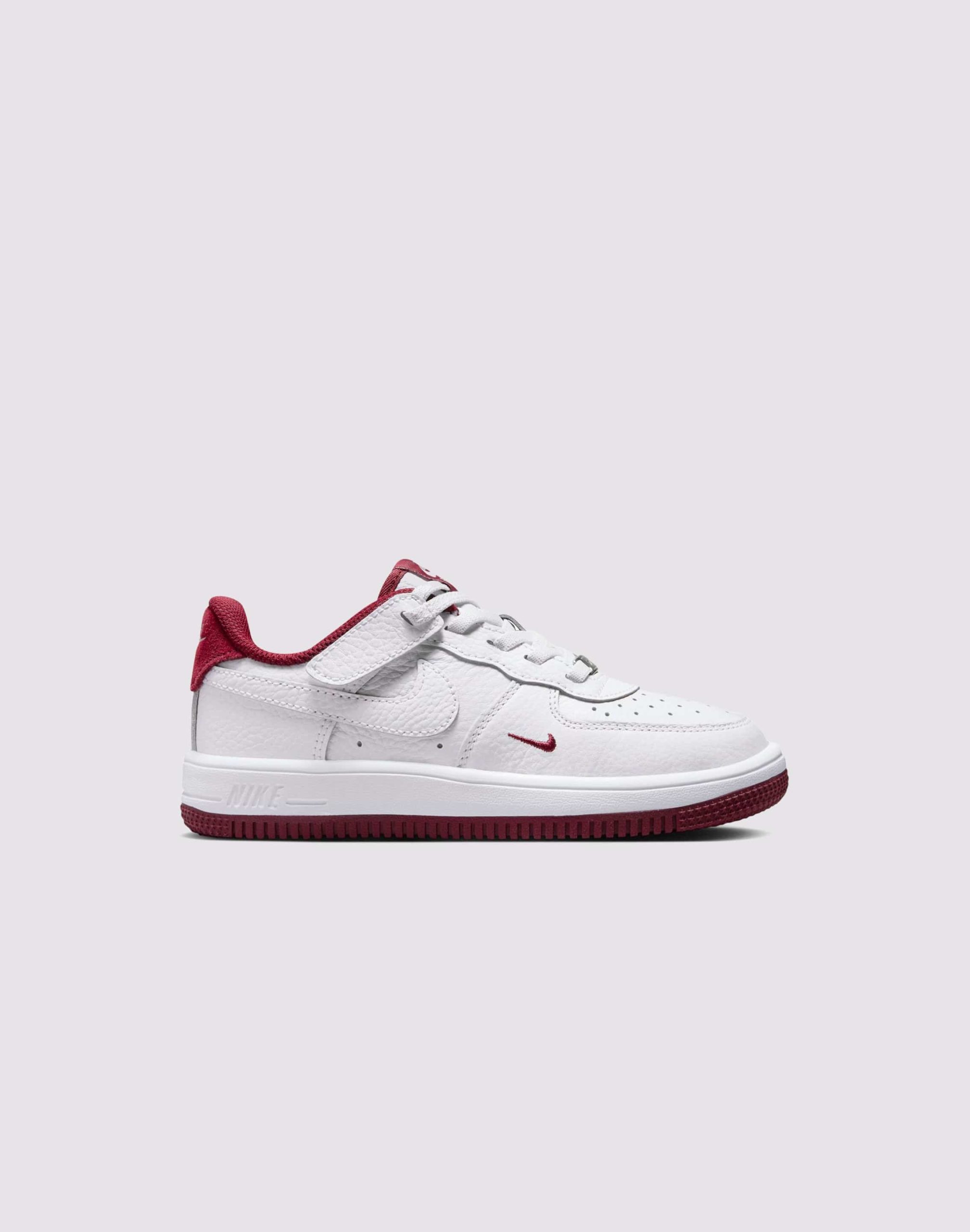 Nike Air Force 1 Low EasyOn LV8 3 Preschool Boys' White/Team Red