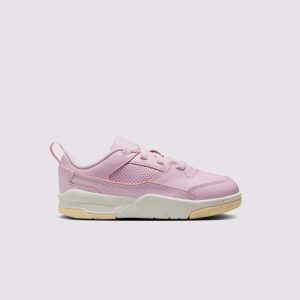 Jordan Flight Court Preschool Girls' Pink Foam/Sail/Muslin