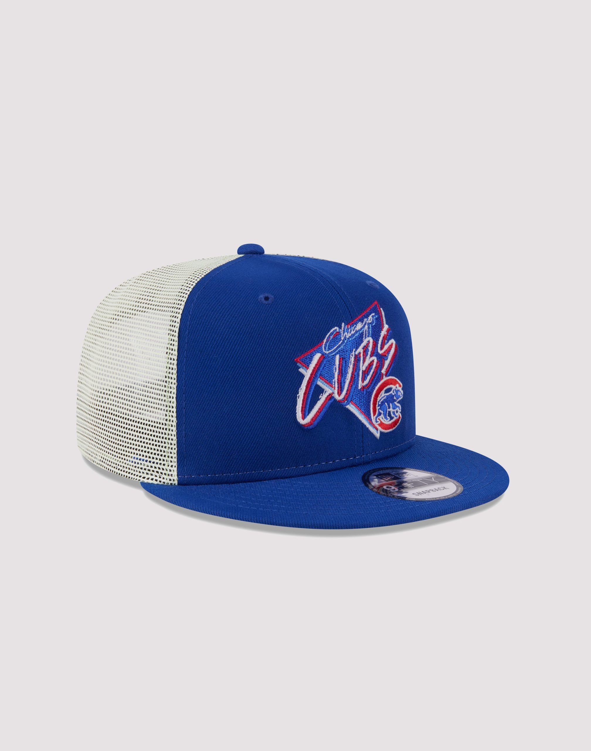 New Era MLB Chicago Cubs Neon 9Fifty Trucker Hat - Image 3
