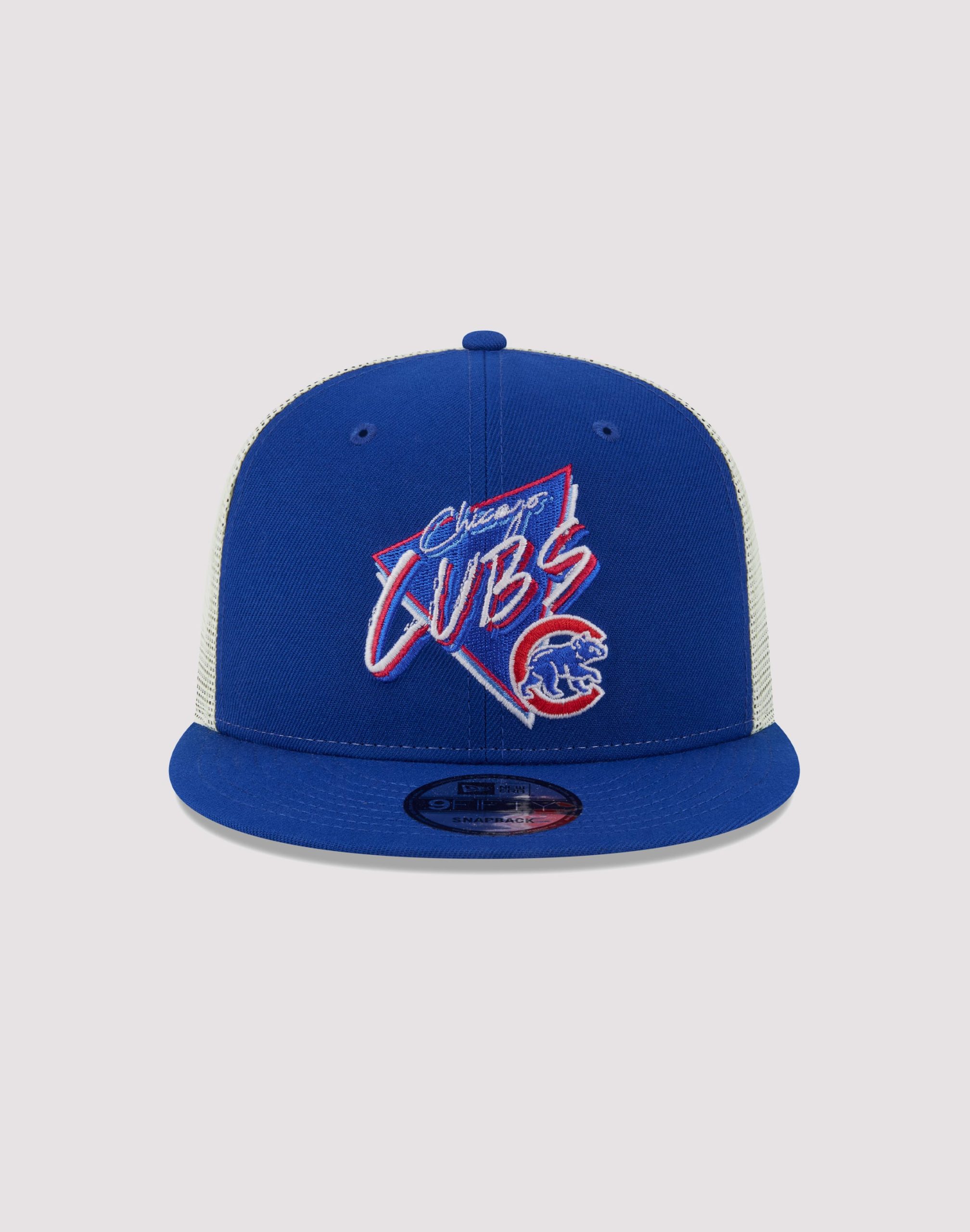 New Era MLB Chicago Cubs Neon 9Fifty Trucker Hat - Image 2