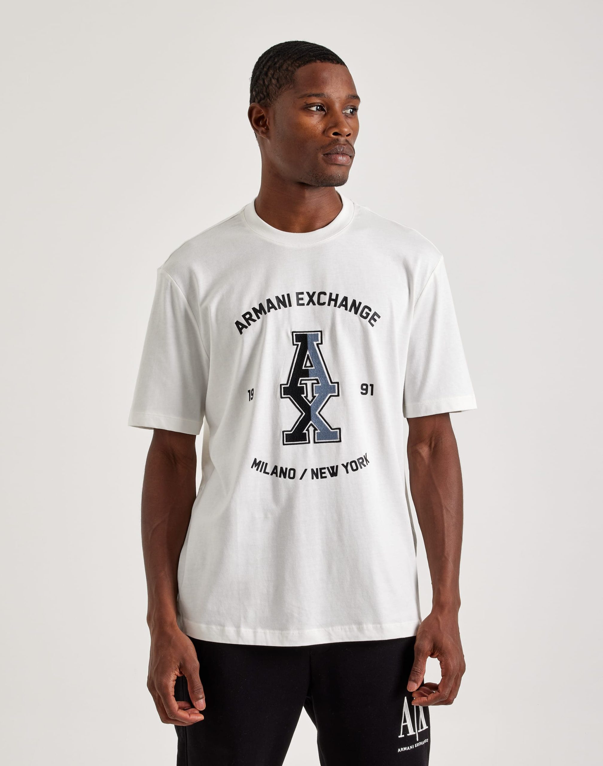 Armani Exchange Stacked Logo Tee
