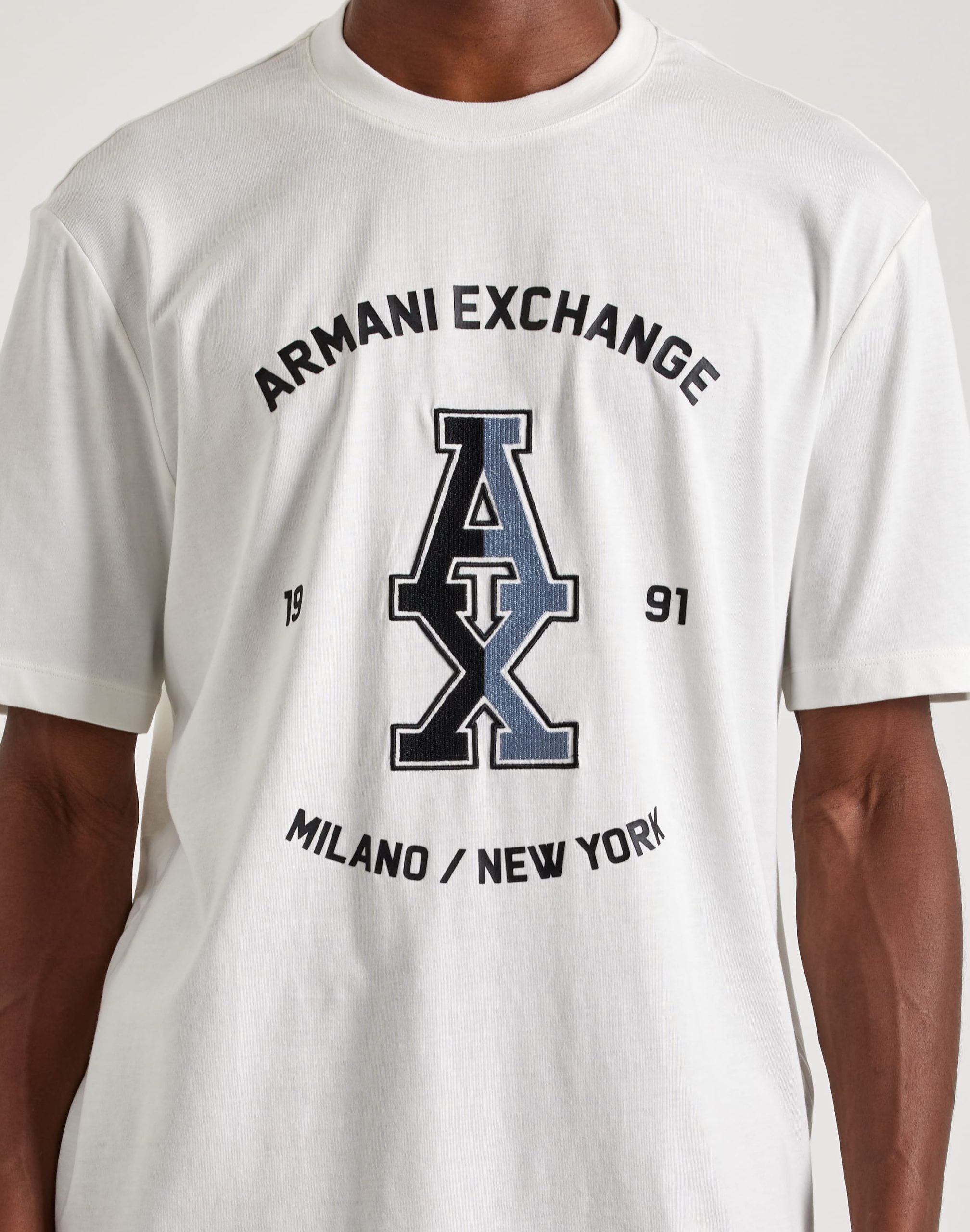 Armani Exchange Stacked Logo Tee - Image 2