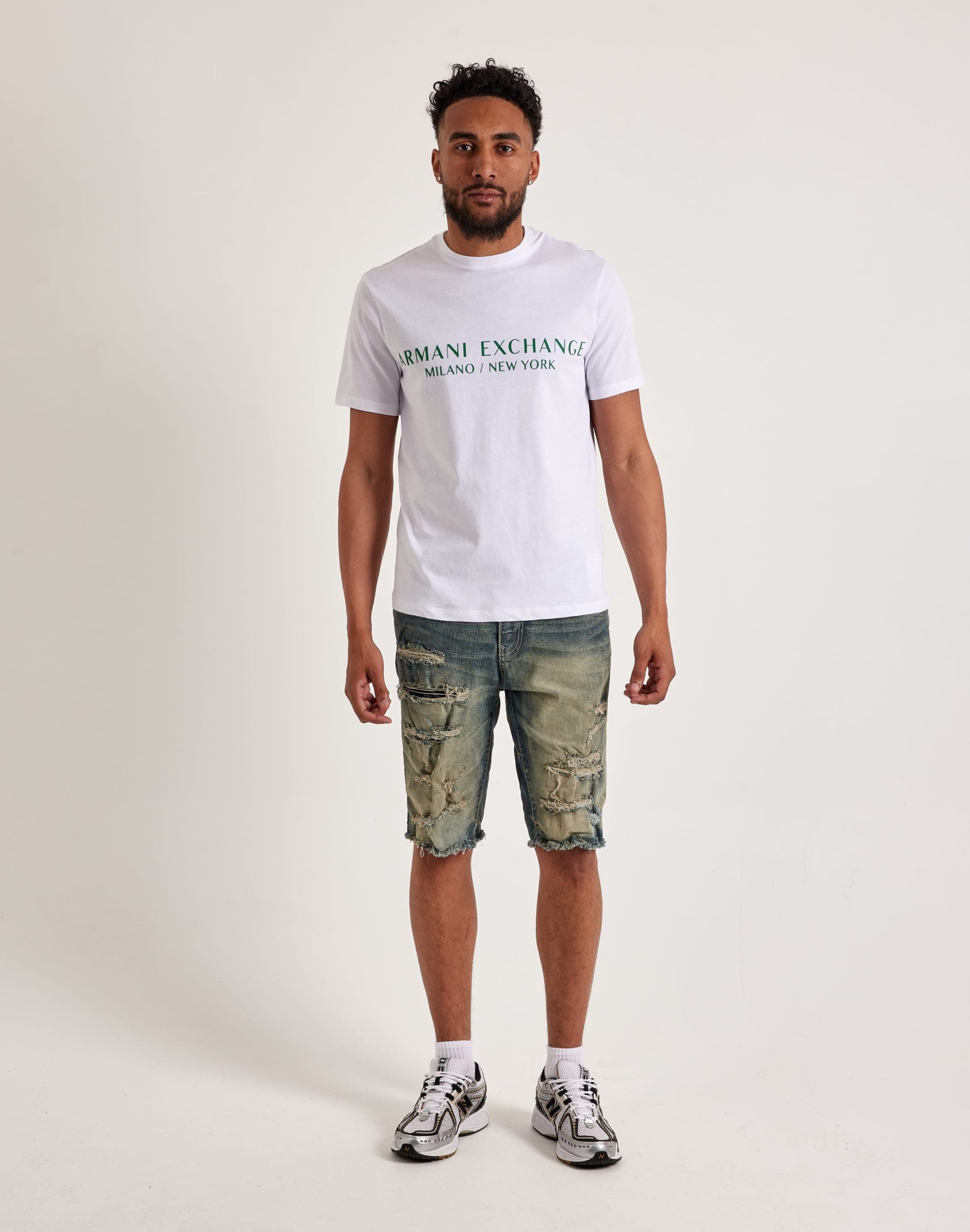 Armani Exchange Milano Logo Tee - Image 4