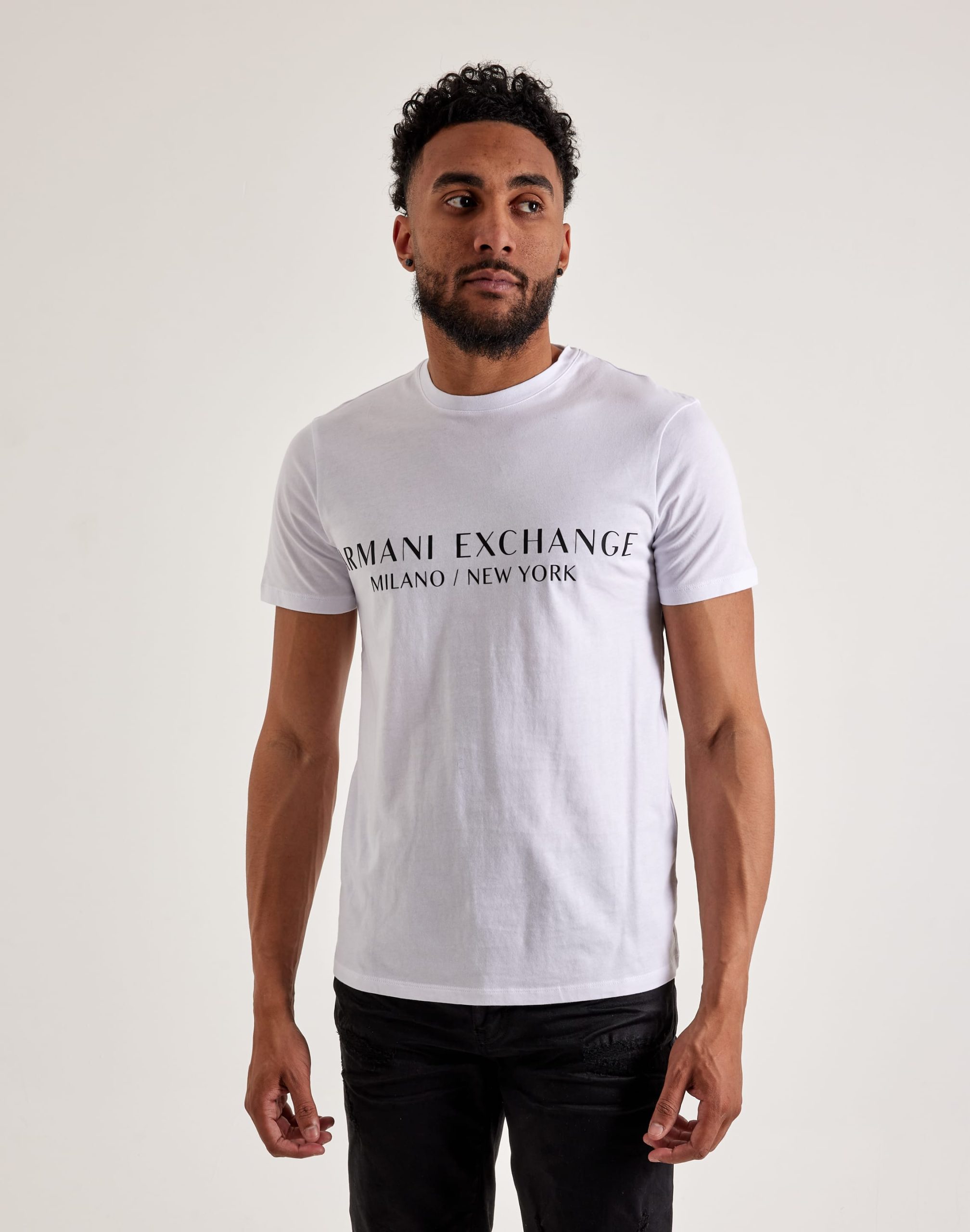 Armani Exchange Milano Logo Tee