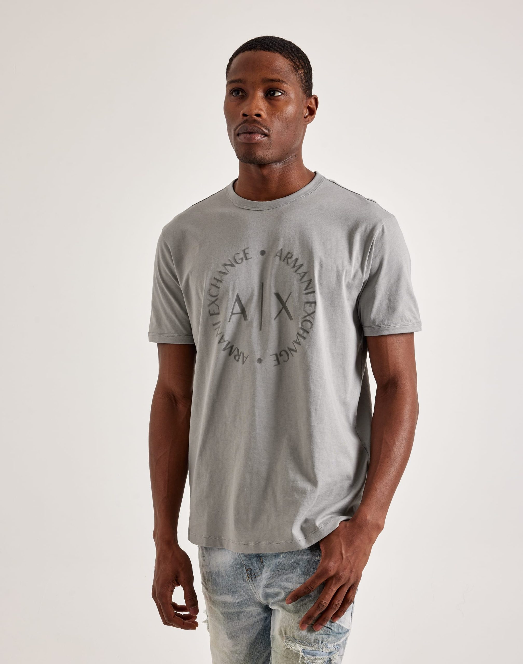 Armani Exchange Circle Icon Logo Tee