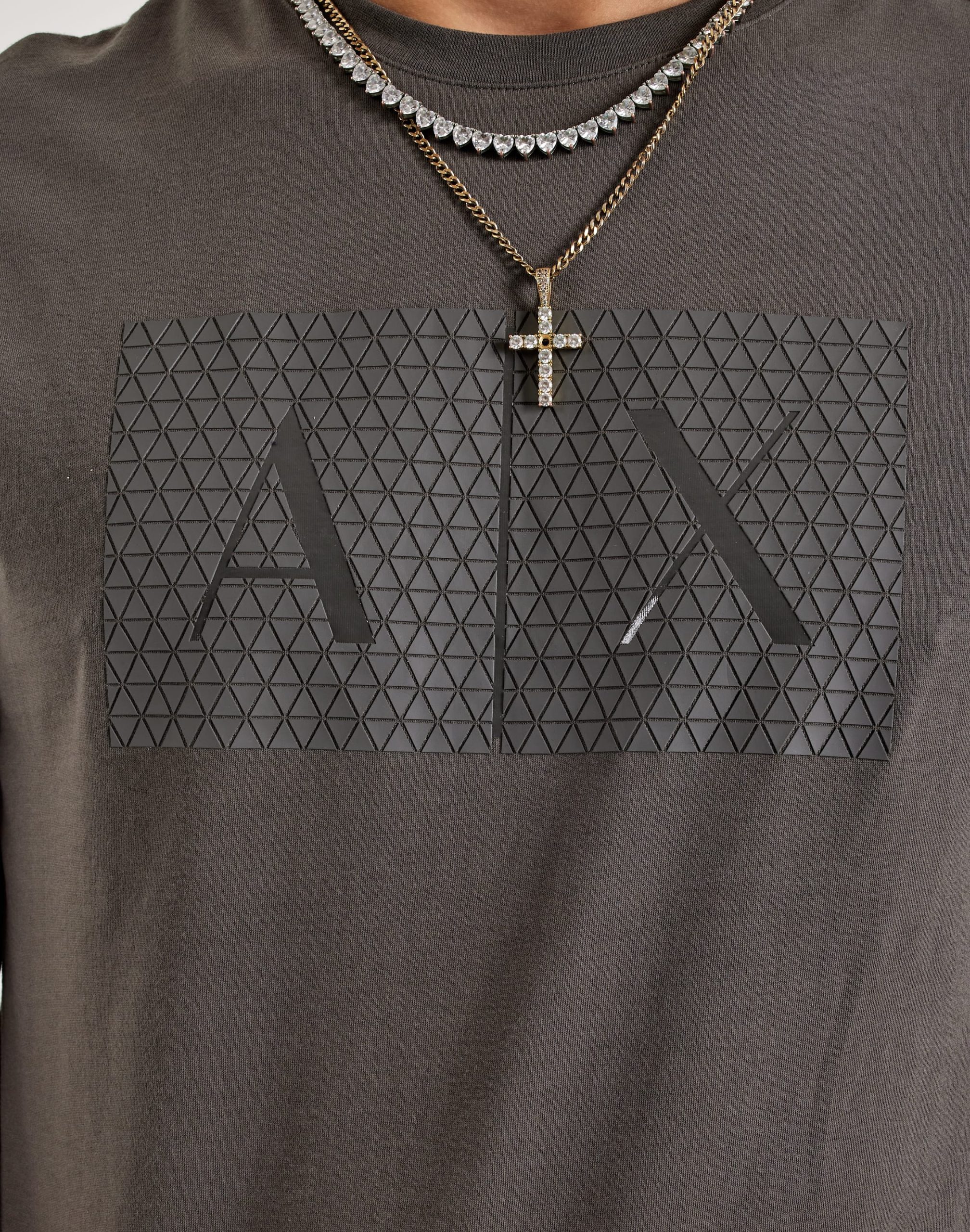 Armani Exchange Triangle Tee - Image 2