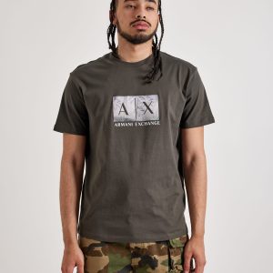 Armani Exchange Palm Box Logo Tee