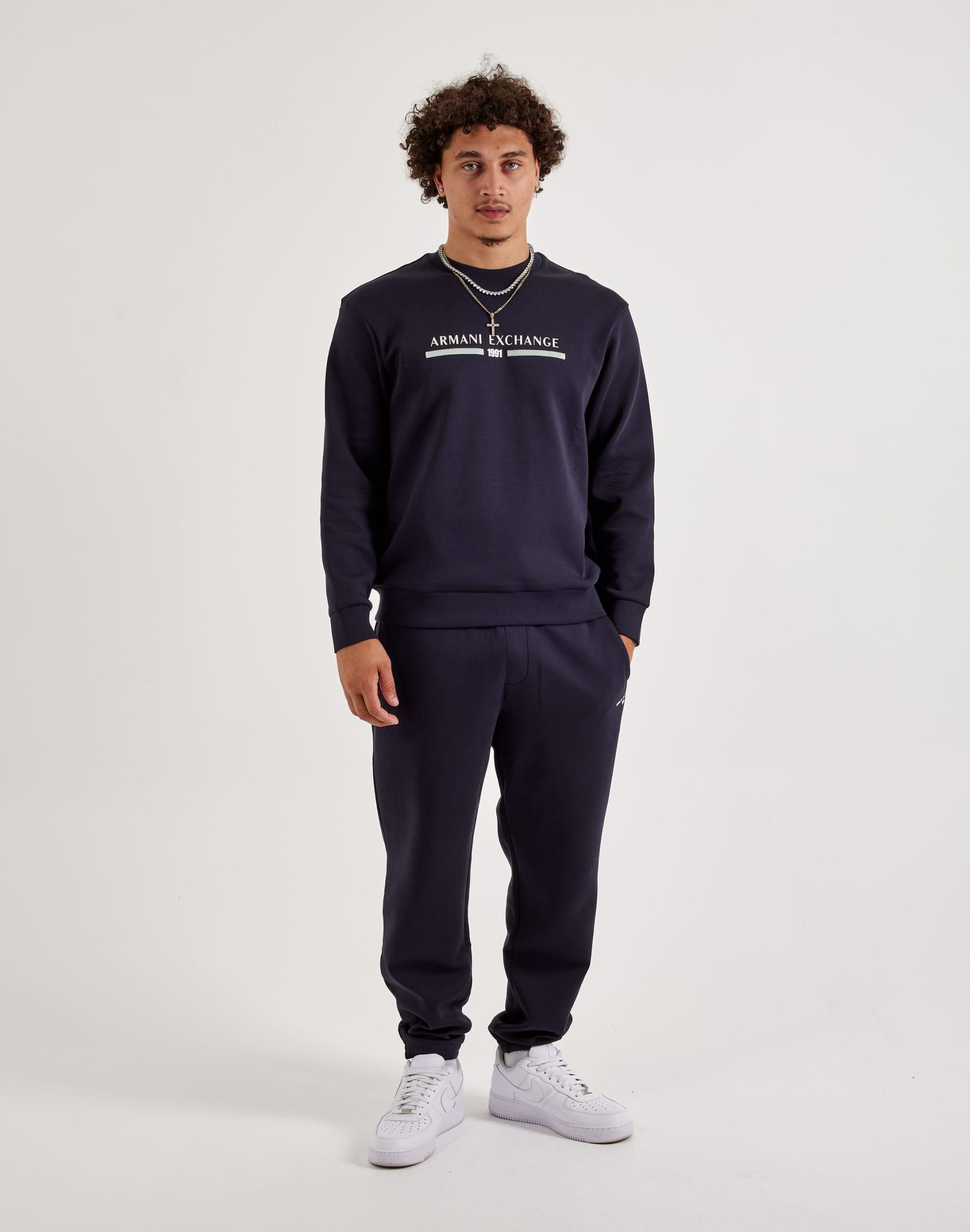 Armani Exchange Pantaloni Fleece Joggers - Image 5