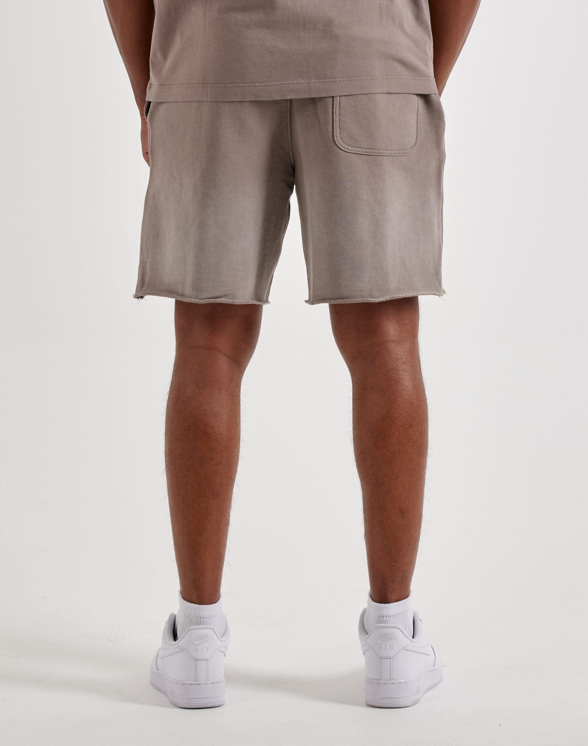 Armani Exchange Embroidered Logo Fleece Shorts - Image 4