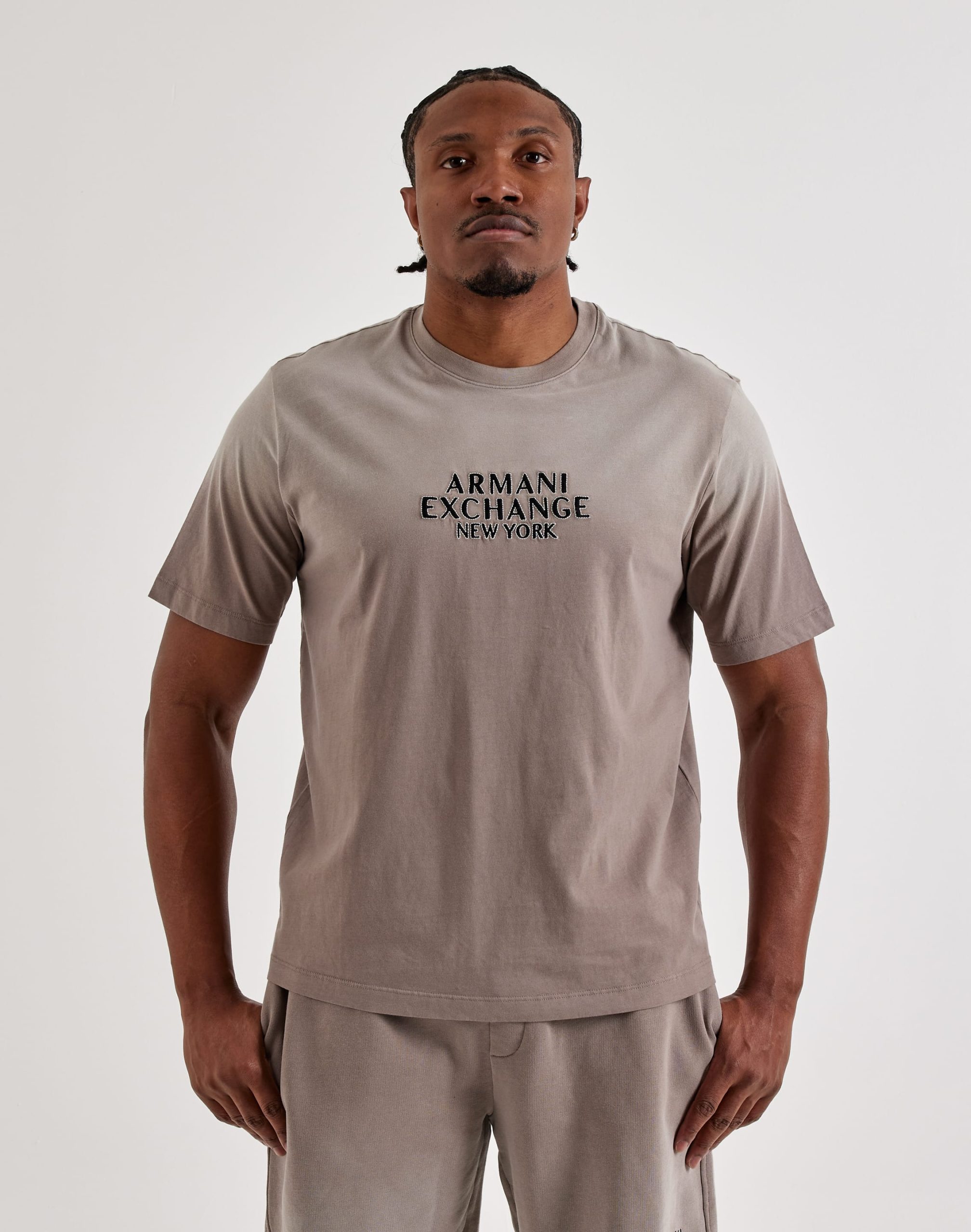 Armani Exchange Milano Logo Washed Tee