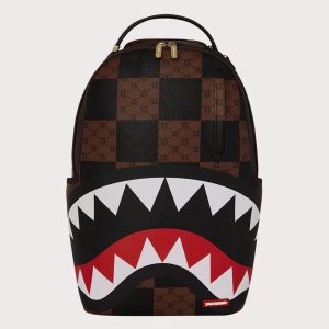 Sprayground Enlarged Check Paris Backpack
