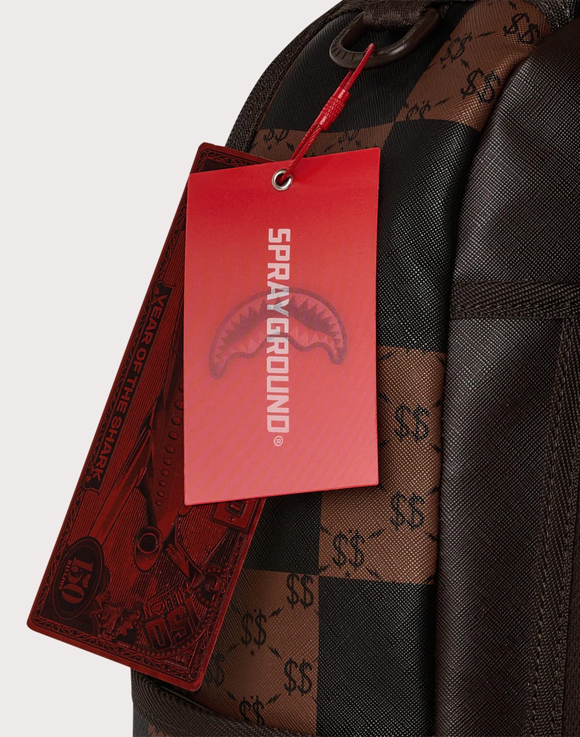Sprayground Enlarged Check Paris Backpack - Image 9