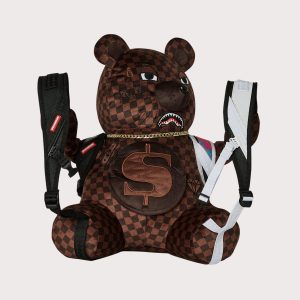 Sprayground Bear Wearing Backpack