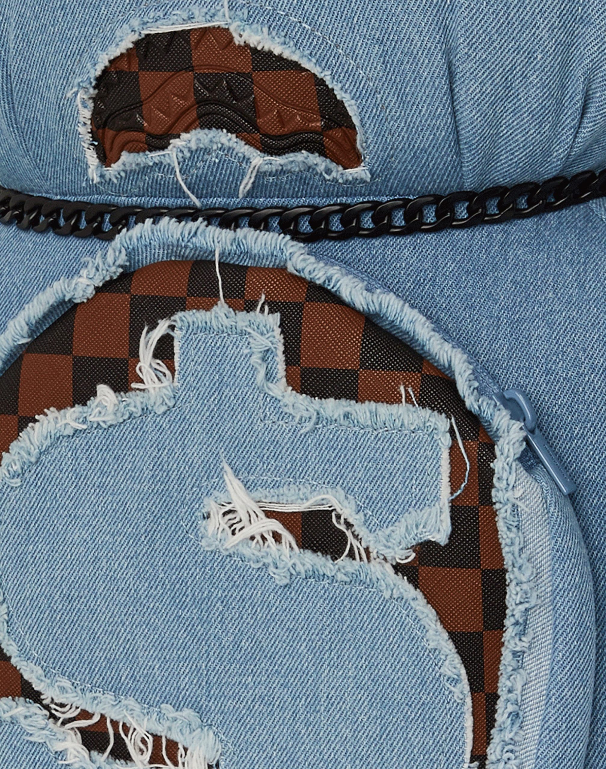 Sprayground Denim Moneybear Backpack - Image 5