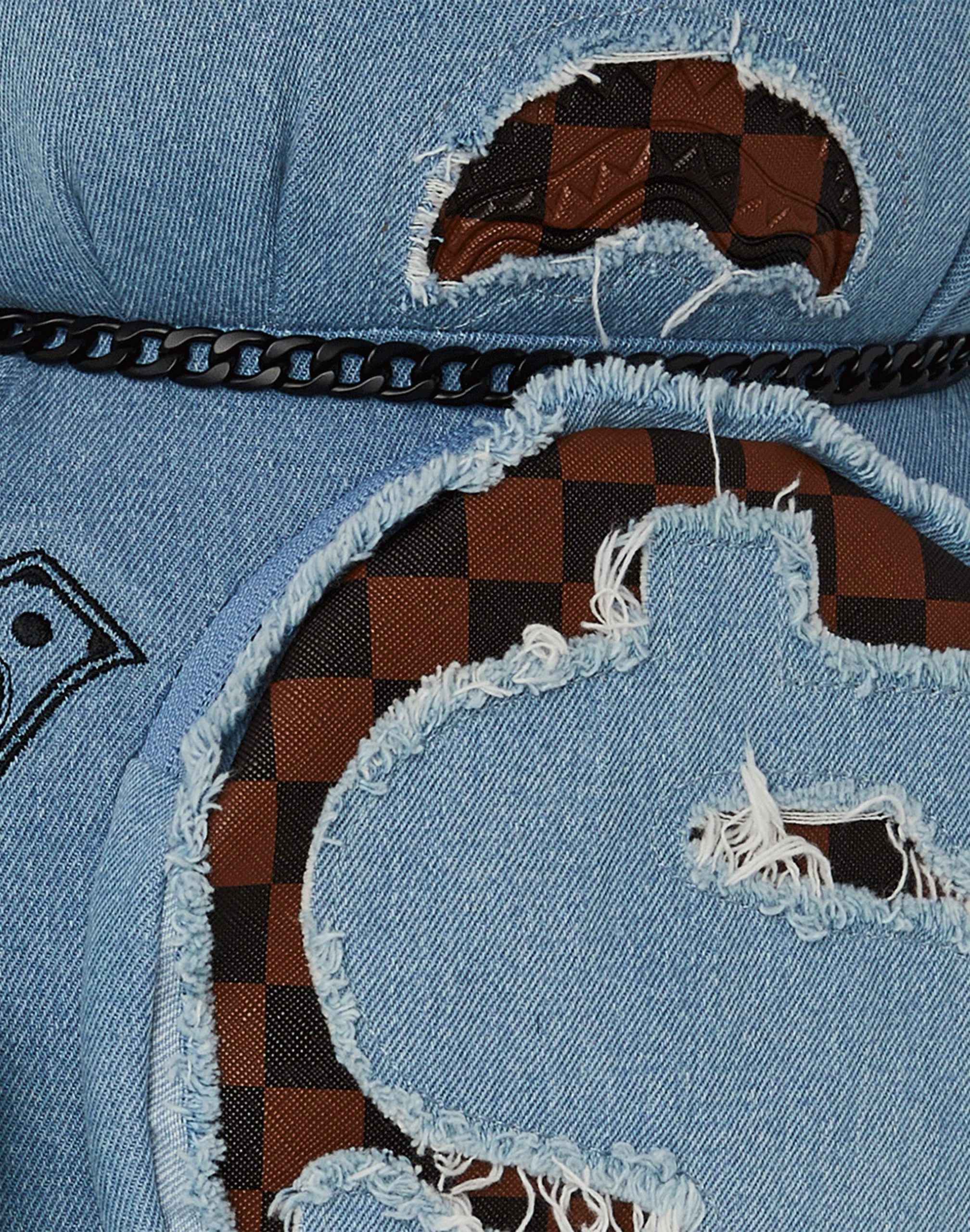 Sprayground Denim Moneybear Backpack - Image 6