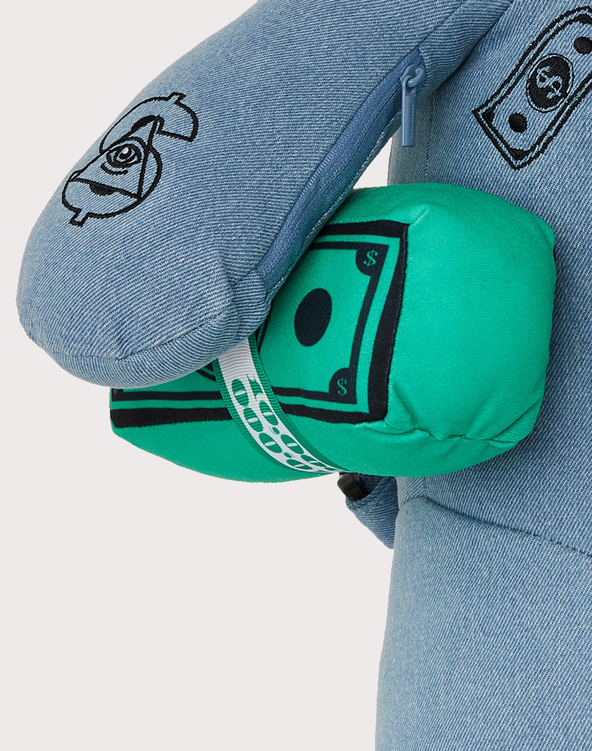 Sprayground Denim Moneybear Backpack - Image 7